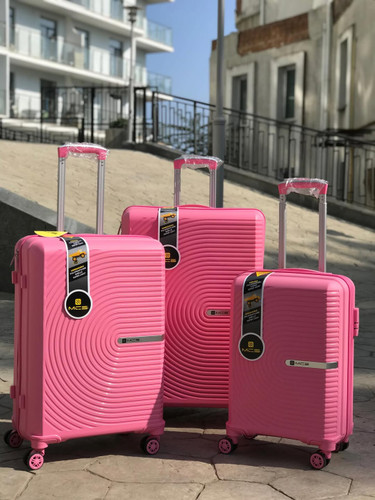 چمدان صورتی برند ترکیه اورجینال